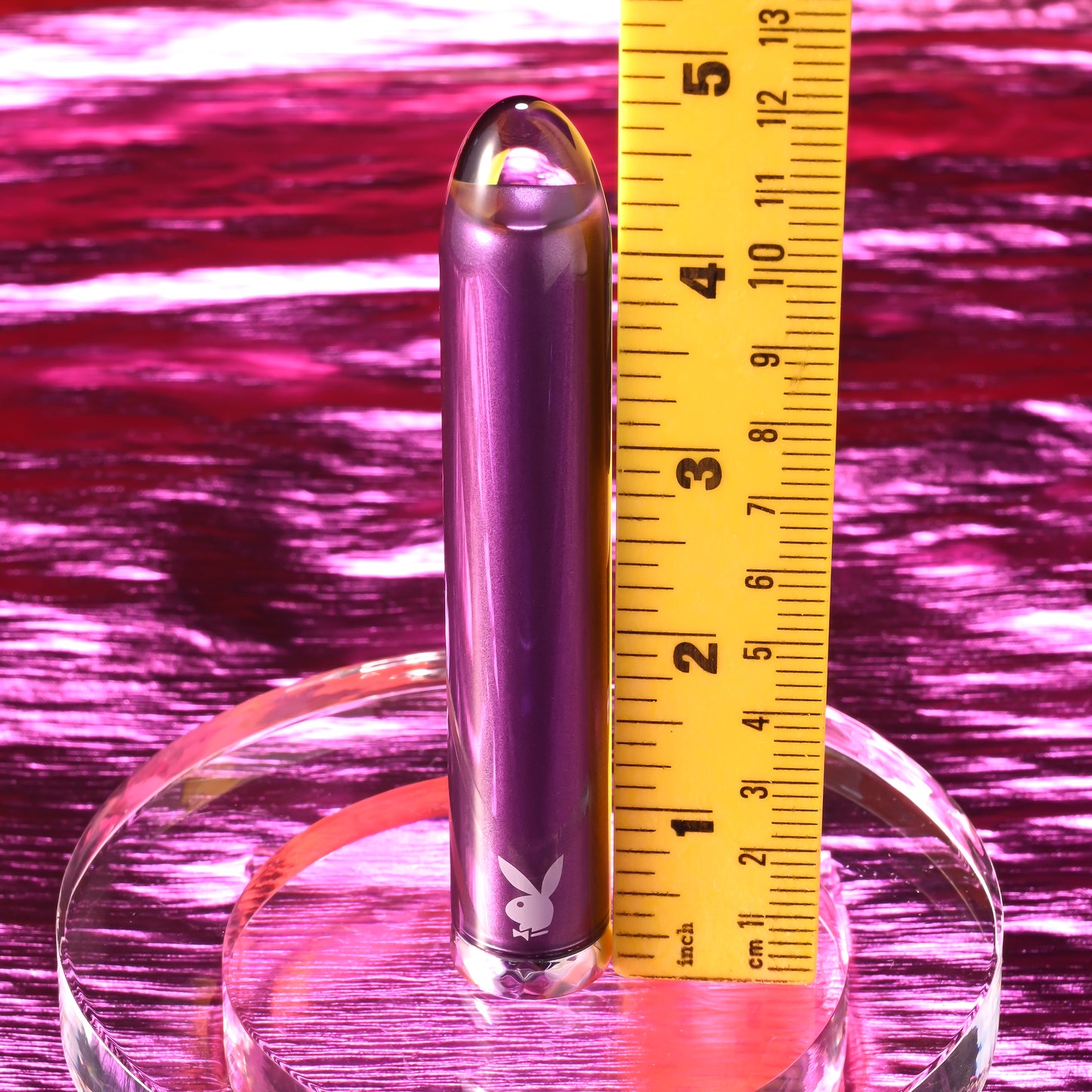 PB Amethyst Rechargeable Vibrating Glass Vibe