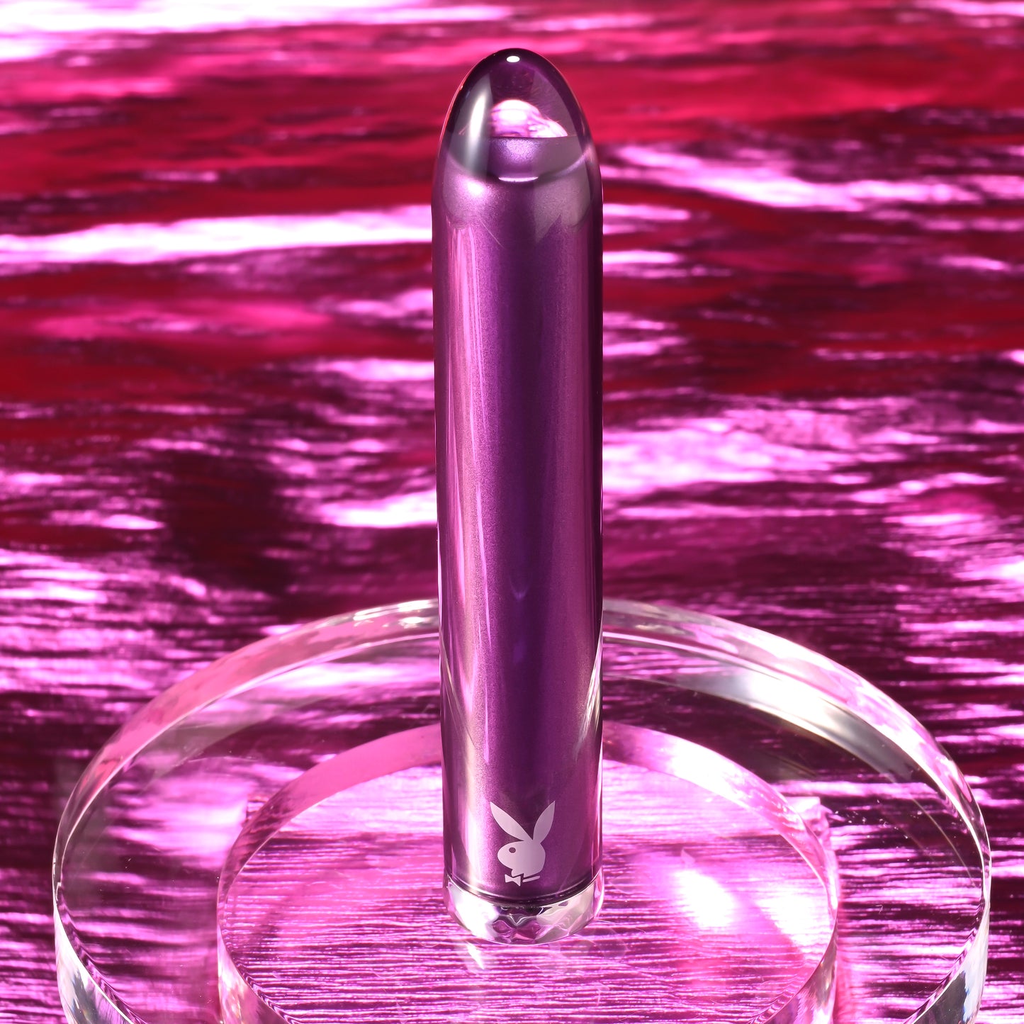 PB Amethyst Rechargeable Vibrating Glass Vibe