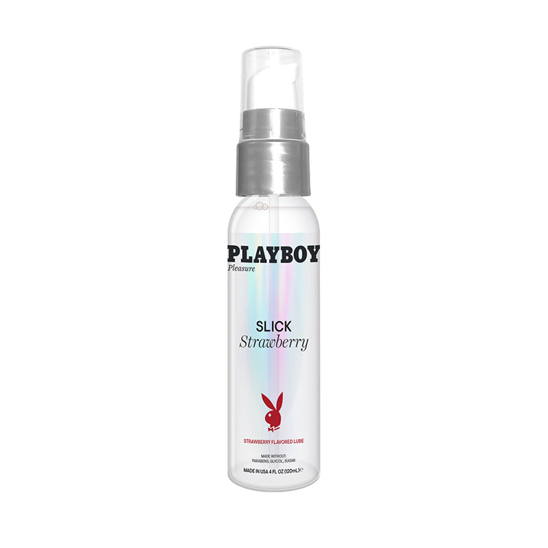 PB Slick Flavored Water-Based Lubricant Strawberry 4 oz.