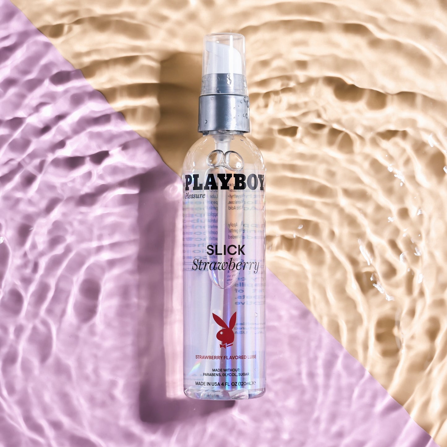 PB Slick Flavored Water-Based Lubricant Strawberry 4 oz.