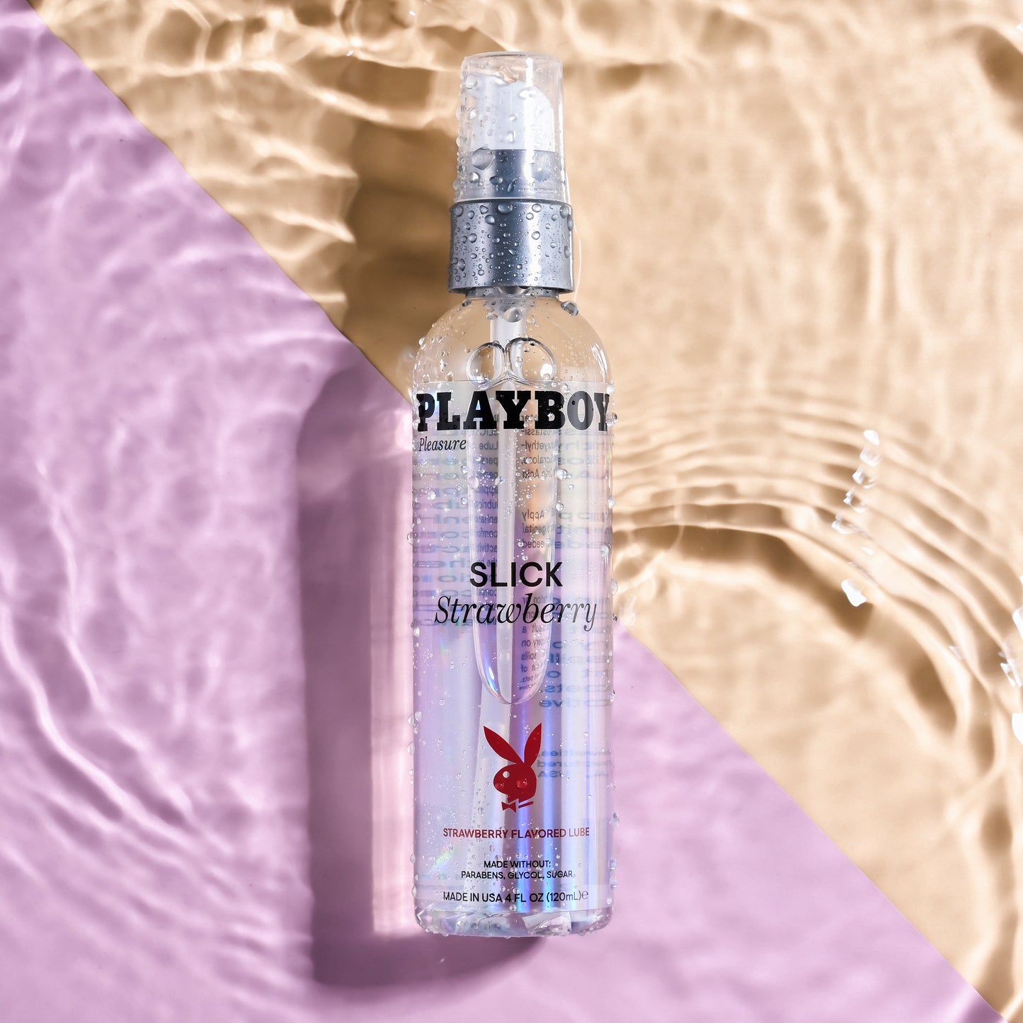 PB Slick Flavored Water-Based Lubricant Strawberry 4 oz.